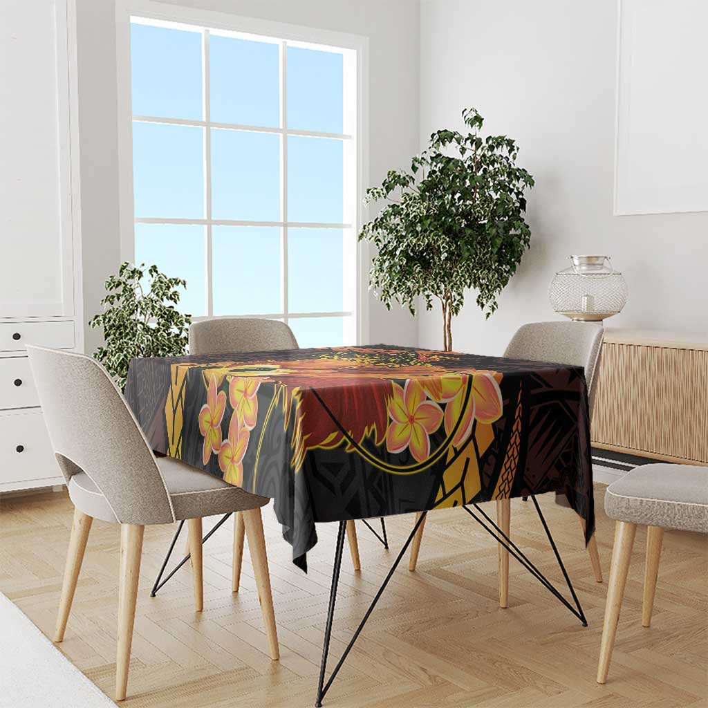 Papua New Guinea Independence Day Tablecloth 50th Anniversary Papua Niu Gini Bird Of Paradise LT14 - Polynesian Pride