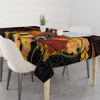Papua New Guinea Independence Day Tablecloth 50th Anniversary Papua Niu Gini Bird Of Paradise LT14 - Polynesian Pride