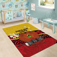 Papua New Guinea Independence Day Area Rug Since 1975 Unity In Diversity LT14 - Polynesian Pride