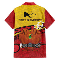Papua New Guinea Independence Day Family Matching Short Sleeve Bodycon Dress and Hawaiian Shirt Since 1975 Unity In Diversity LT14 - Polynesian Pride