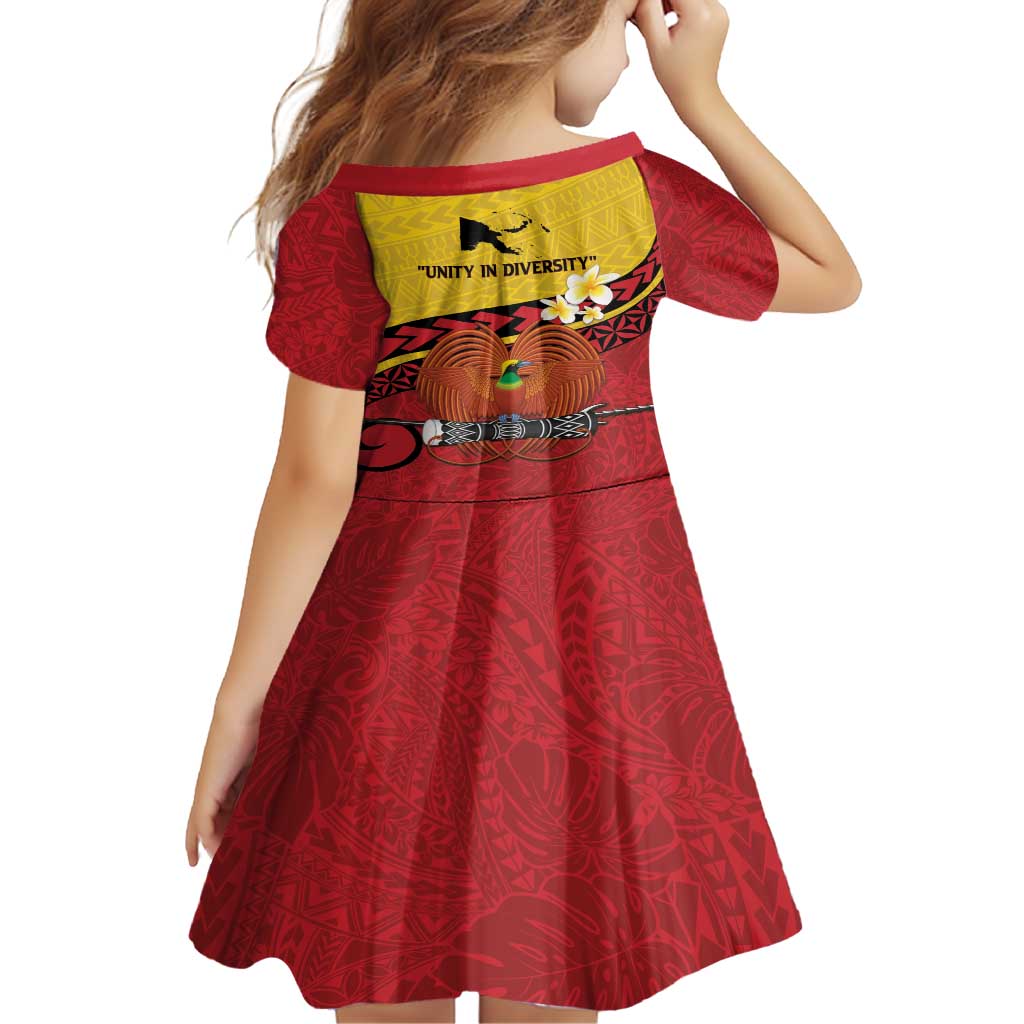 Papua New Guinea Independence Day Family Matching Tank Maxi Dress and Hawaiian Shirt Since 1975 Unity In Diversity