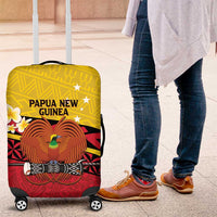 Papua New Guinea Independence Day Luggage Cover Since 1975 Unity In Diversity LT14 Red - Polynesian Pride