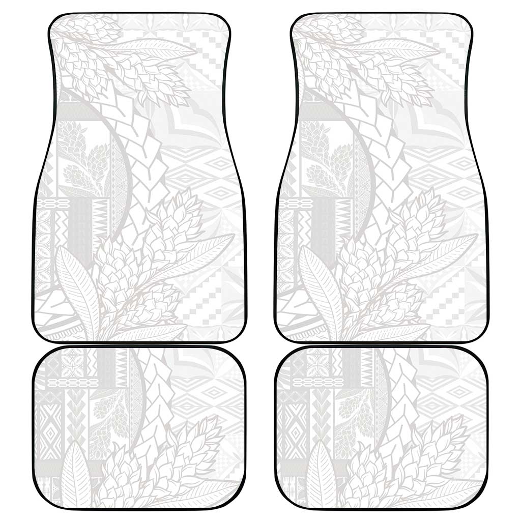 Samoa White Sunday Car Mats Lotu Tamaiti Siapo With Teuila