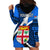 Custom Fiji Rugby Hoodie Dress World Cup 2023 Go Champions Fijian Tapa Blue Version LT14 - Polynesian Pride