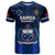 Samoa Rugby T Shirt World Cup 2023 Go Champions Manu Samoa LT14 Blue - Polynesian Pride