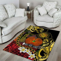 Papua New Guinea 50th Independence Anniversary Area Rug Independen Stet bilong Papua Niu Gini LT14 - Polynesian Pride