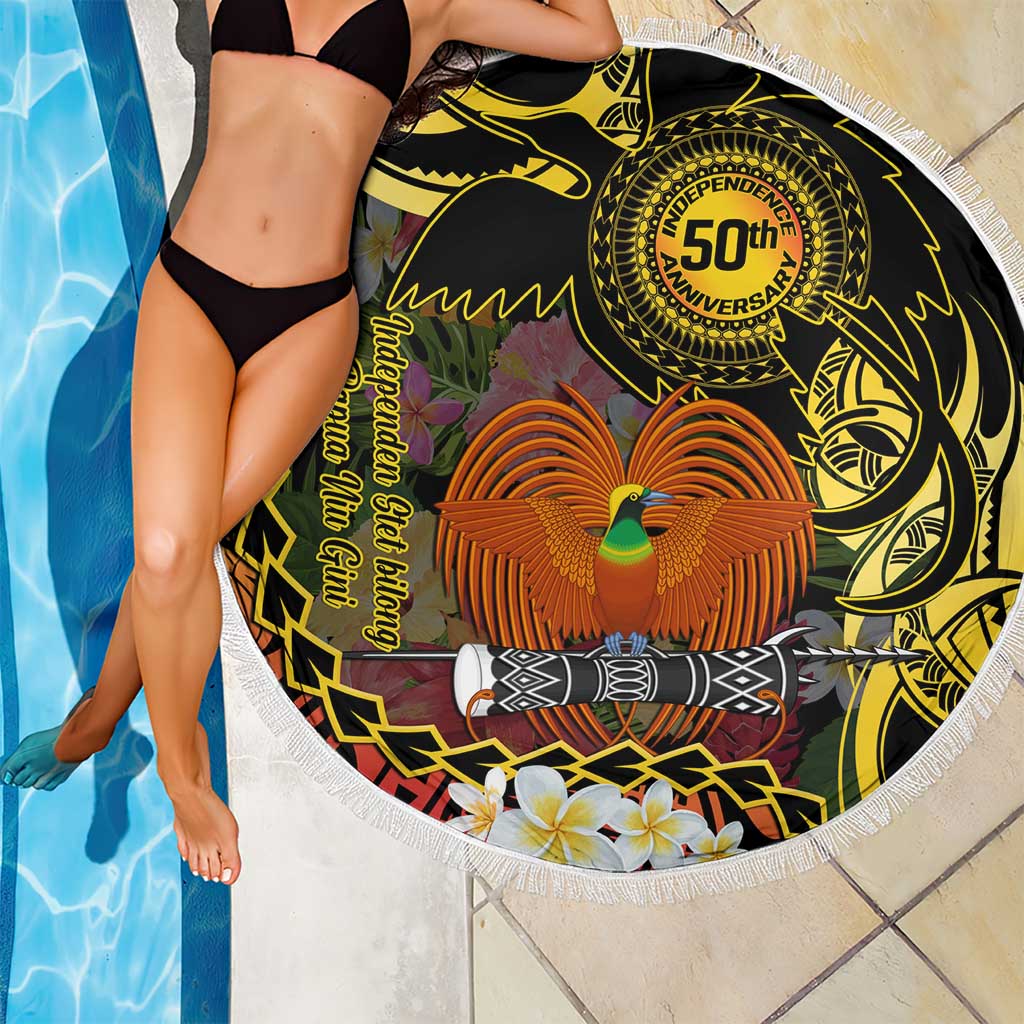 Papua New Guinea 50th Independence Anniversary Beach Blanket Independen Stet bilong Papua Niu Gini LT14 - Polynesian Pride