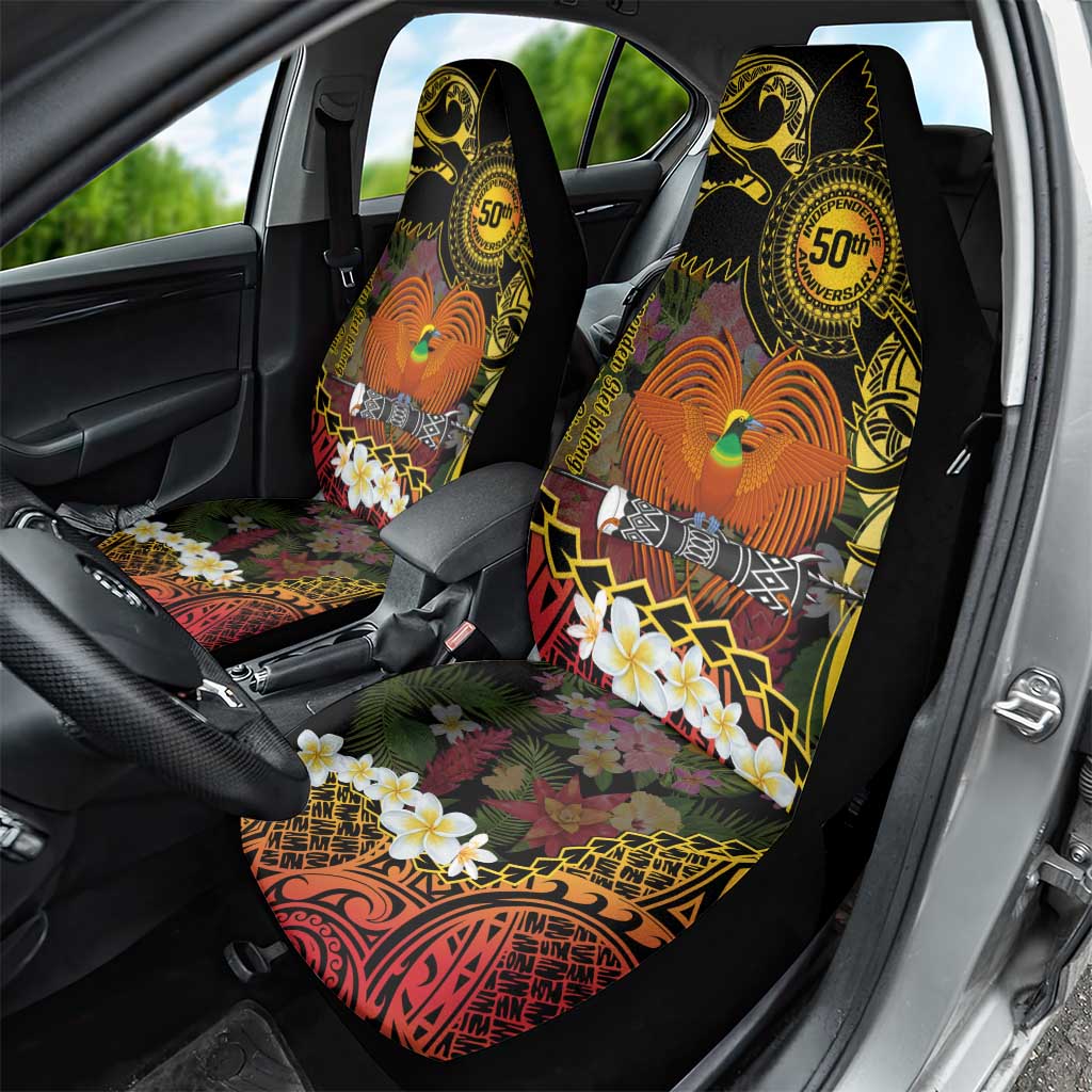 Papua New Guinea 50th Independence Anniversary Car Seat Cover Independen Stet bilong Papua Niu Gini LT14