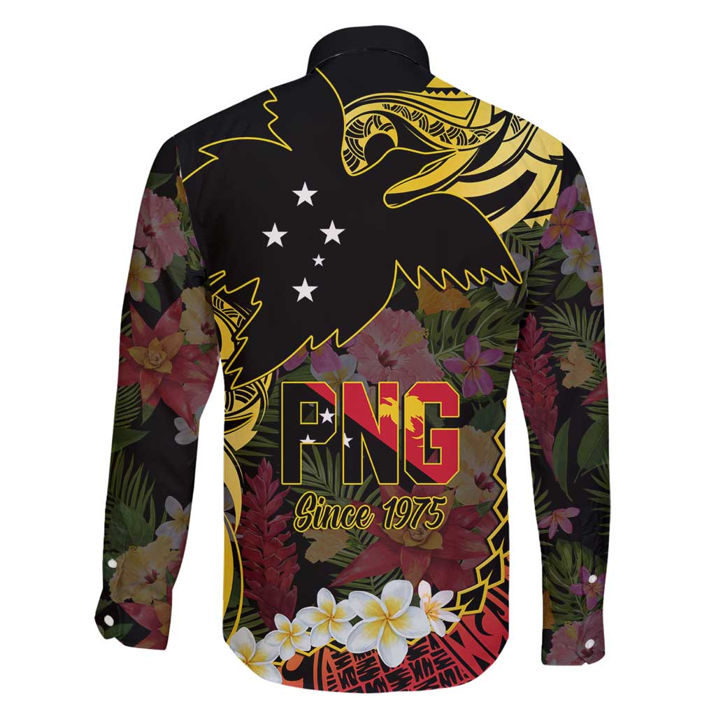 Papua New Guinea 50th Independence Anniversary Family Matching Summer Maxi Dress and Hawaiian Shirt Independen Stet bilong Papua Niu Gini LT14 - Polynesian Pride