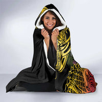 Papua New Guinea 50th Independence Anniversary Hooded Blanket Independen Stet bilong Papua Niu Gini LT14 - Polynesian Pride