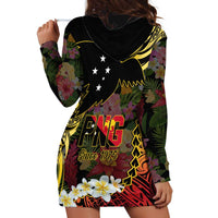 Papua New Guinea 50th Independence Anniversary Hoodie Dress Independen Stet bilong Papua Niu Gini LT14 - Polynesian Pride