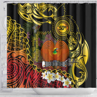 Papua New Guinea 50th Independence Anniversary Shower Curtain Independen Stet bilong Papua Niu Gini LT14 - Polynesian Pride