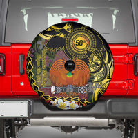 Papua New Guinea 50th Independence Anniversary Spare Tire Cover Independen Stet bilong Papua Niu Gini LT14 - Polynesian Pride