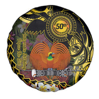 Papua New Guinea 50th Independence Anniversary Spare Tire Cover Independen Stet bilong Papua Niu Gini LT14 - Polynesian Pride