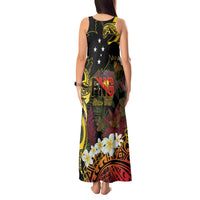 Papua New Guinea 50th Independence Anniversary Tank Maxi Dress Independen Stet bilong Papua Niu Gini LT14 - Polynesian Pride