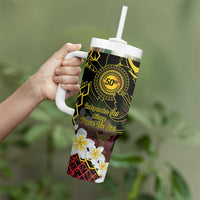 Papua New Guinea 50th Independence Anniversary Tumbler With Handle Independen Stet bilong Papua Niu Gini LT14