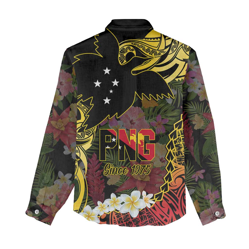 Papua New Guinea 50th Independence Anniversary Women Casual Shirt Independen Stet bilong Papua Niu Gini LT14 - Polynesian Pride