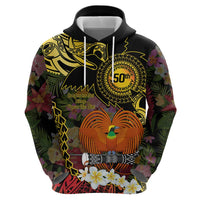 Papua New Guinea 50th Independence Anniversary Zip Hoodie Independen Stet bilong Papua Niu Gini LT14 - Polynesian Pride