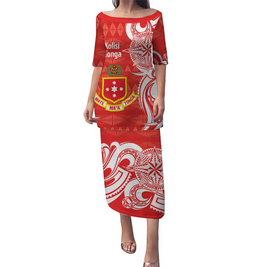 Personalised Kolisi Tonga Puletasi Mate Maa Tonga Ngatu Pattern - Polynesian Pride