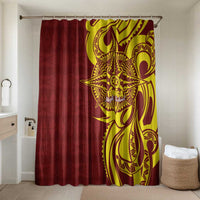 Personalised Tonga High School Bathroom Set THS Tongan Ngatu Pattern - Polynesian Pride