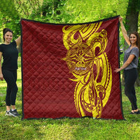 Personalised Tonga High School Quilt THS Tongan Ngatu Pattern - Polynesian Pride