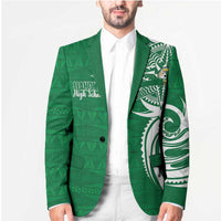 Personalised Liahona - Saineha High School Blazer Tongan Ngatu Pattern - Polynesian Pride