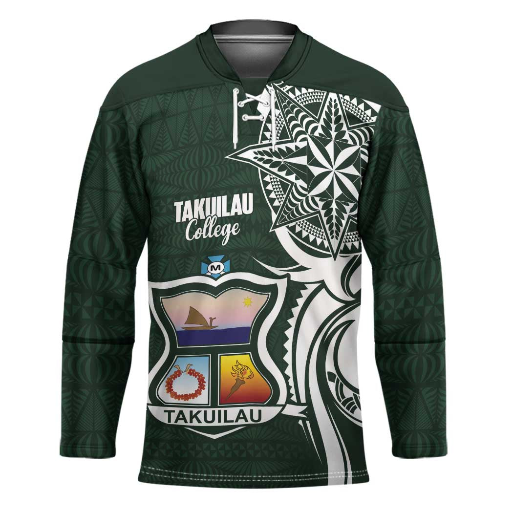 Personalised Tonga Takuilau College Hockey Jersey Est 1975 Tongan Ngatu Pattern - Polynesian Pride