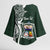 Personalised Tonga Takuilau College Kimono Sleeve Blouse Est 1975 Tongan Ngatu Pattern - Polynesian Pride
