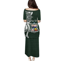 Personalised Tonga Takuilau College Puletasi Est 1975 Tongan Ngatu Pattern - Polynesian Pride