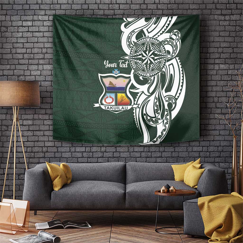 Personalised Tonga Takuilau College Tapestry Est 1975 Tongan Ngatu Pattern - Polynesian Pride