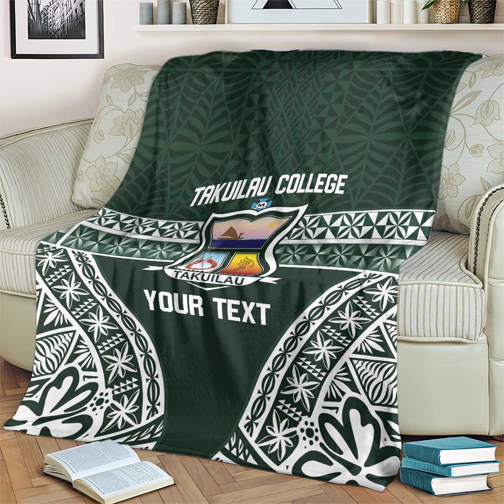 Personalised Tonga Takuilau College Blanket 50th Anniversary Ngatu Kupesi - Polynesian Pride
