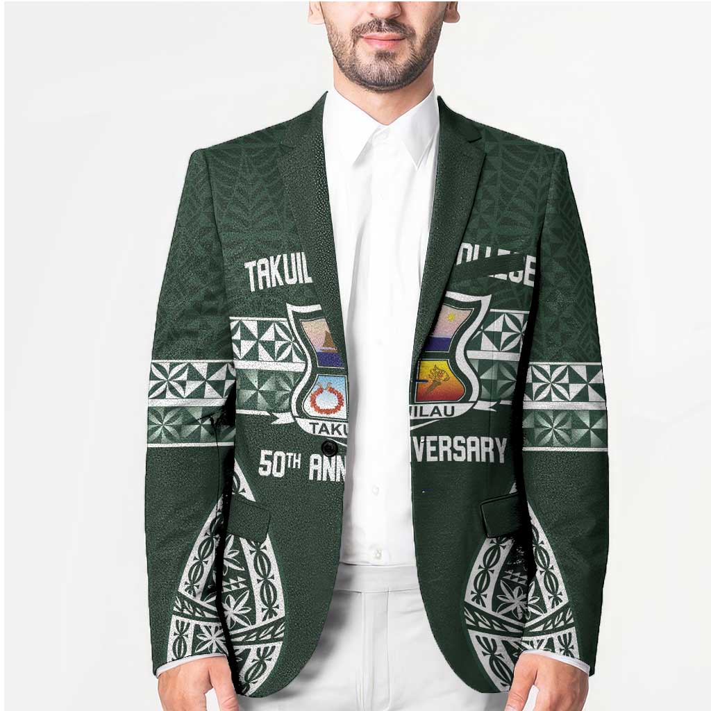 Personalised Tonga Takuilau College Blazer 50th Anniversary Ngatu Kupesi - Polynesian Pride