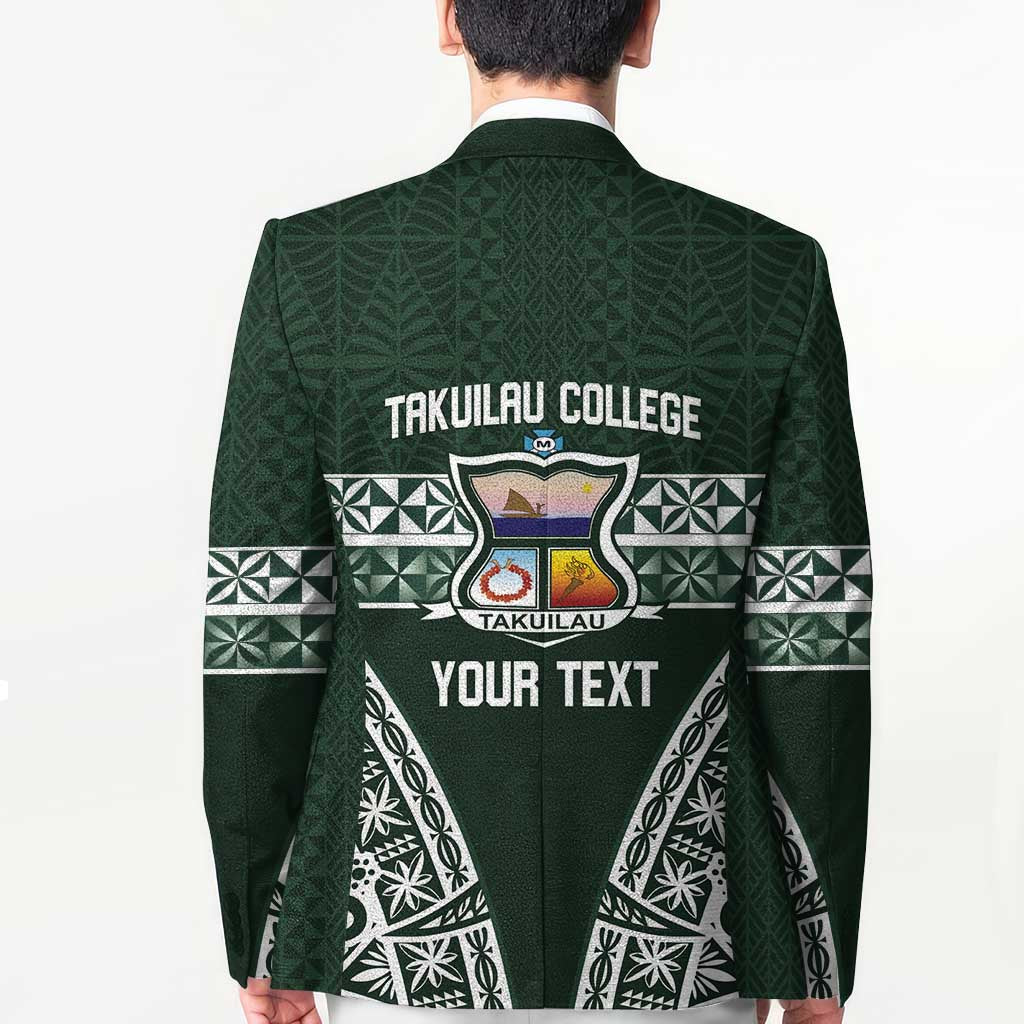 Personalised Tonga Takuilau College Blazer 50th Anniversary Ngatu Kupesi - Polynesian Pride