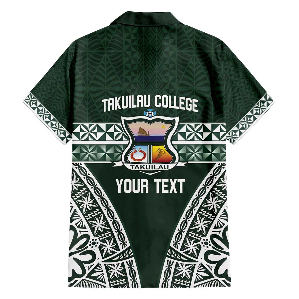 Personalised Tonga Takuilau College Family Matching Long Sleeve Bodycon Dress and Hawaiian Shirt 50th Anniversary Ngatu Kupesi - Polynesian Pride
