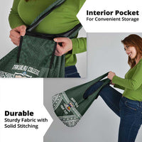 Personalised Tonga Takuilau College Grocery Bag 50th Anniversary Ngatu Kupesi - Polynesian Pride