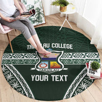 Personalised Tonga Takuilau College Round Carpet 50th Anniversary Ngatu Kupesi - Polynesian Pride