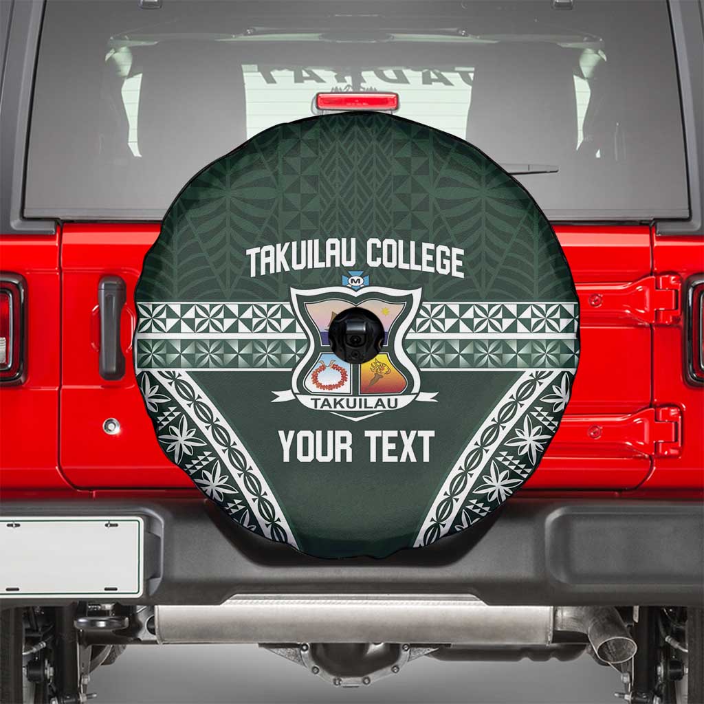 Personalised Tonga Takuilau College Spare Tire Cover 50th Anniversary Ngatu Kupesi LT14 - Polynesian Pride