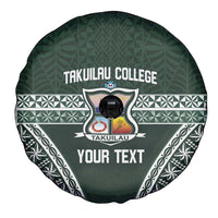 Personalised Tonga Takuilau College Spare Tire Cover 50th Anniversary Ngatu Kupesi LT14 - Polynesian Pride