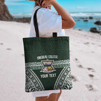 Personalised Tonga Takuilau College Tote Bag 50th Anniversary Ngatu Kupesi - Polynesian Pride