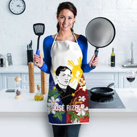 Philippines Rizal Day Apron Filipino Sampaguita Grunge Style - Polynesian Pride
