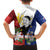 Philippines Rizal Day Family Matching Off The Shoulder Long Sleeve Dress and Hawaiian Shirt Filipino Sampaguita Grunge Style - Polynesian Pride