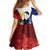 Philippines Rizal Day Family Matching Off The Shoulder Long Sleeve Dress and Hawaiian Shirt Filipino Sampaguita Grunge Style - Polynesian Pride