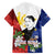 Philippines Rizal Day Family Matching Off The Shoulder Long Sleeve Dress and Hawaiian Shirt Filipino Sampaguita Grunge Style - Polynesian Pride