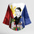 Philippines Rizal Day Kimono Sleeve Blouse Filipino Sampaguita Grunge Style - Polynesian Pride