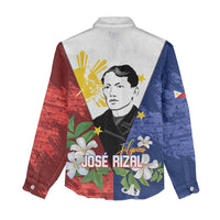 Philippines Rizal Day Women Casual Shirt Filipino Sampaguita Grunge Style - Polynesian Pride
