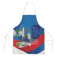 Philippines Rizal Day Apron Filipino Motto Stella Polynesian Pattern - Polynesian Pride