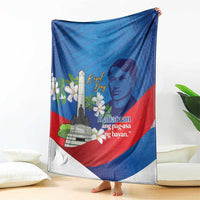 Philippines Rizal Day Blanket Filipino Motto Stella Polynesian Pattern - Polynesian Pride