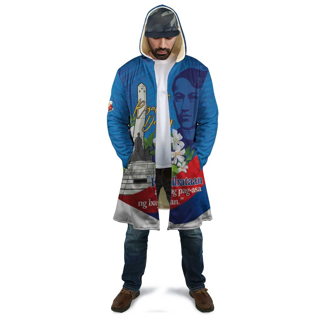 Philippines Rizal Day Cloak Filipino Motto Stella Polynesian Pattern - Polynesian Pride