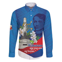 Philippines Rizal Day Family Matching Long Sleeve Bodycon Dress and Hawaiian Shirt Filipino Motto Stella Polynesian Pattern - Polynesian Pride