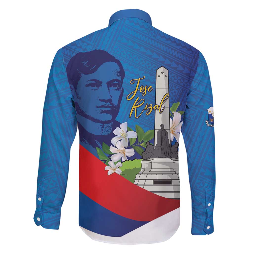 Philippines Rizal Day Family Matching Short Sleeve Bodycon Dress and Hawaiian Shirt Filipino Motto Stella Polynesian Pattern - Polynesian Pride